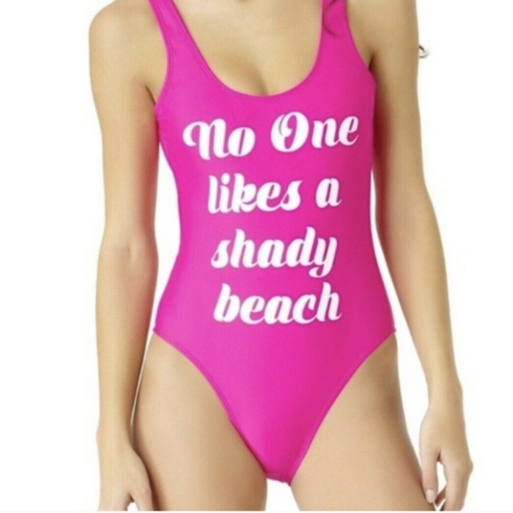 No Boundaries “Shady Beach” One Piece Swim